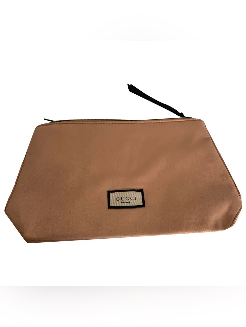 GUCCI Beauty Tan Cosmetic Bag 🤎
